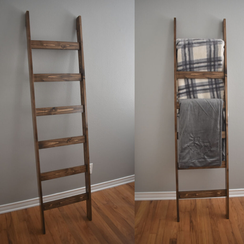 FREE Blanket Ladder Plans | Blog | BLH Woodworking